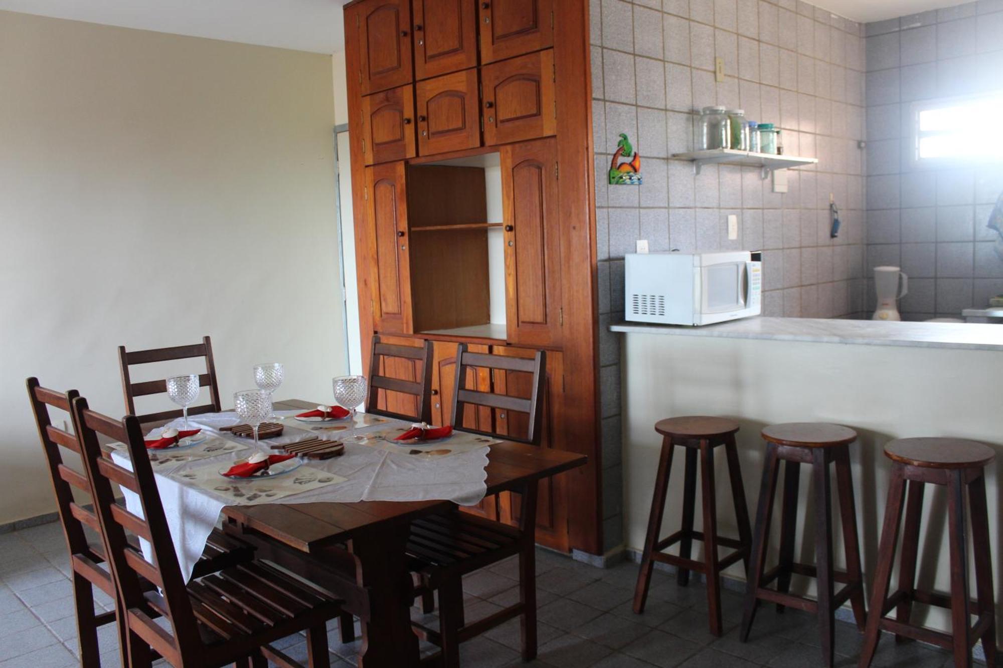 Apartamento De Frente Para O Mar Em 路易斯科雷亚 外观 照片